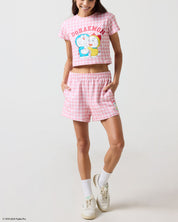 Doraemon and Dorami Gingham Tee