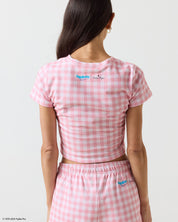 Doraemon and Dorami Gingham Tee
