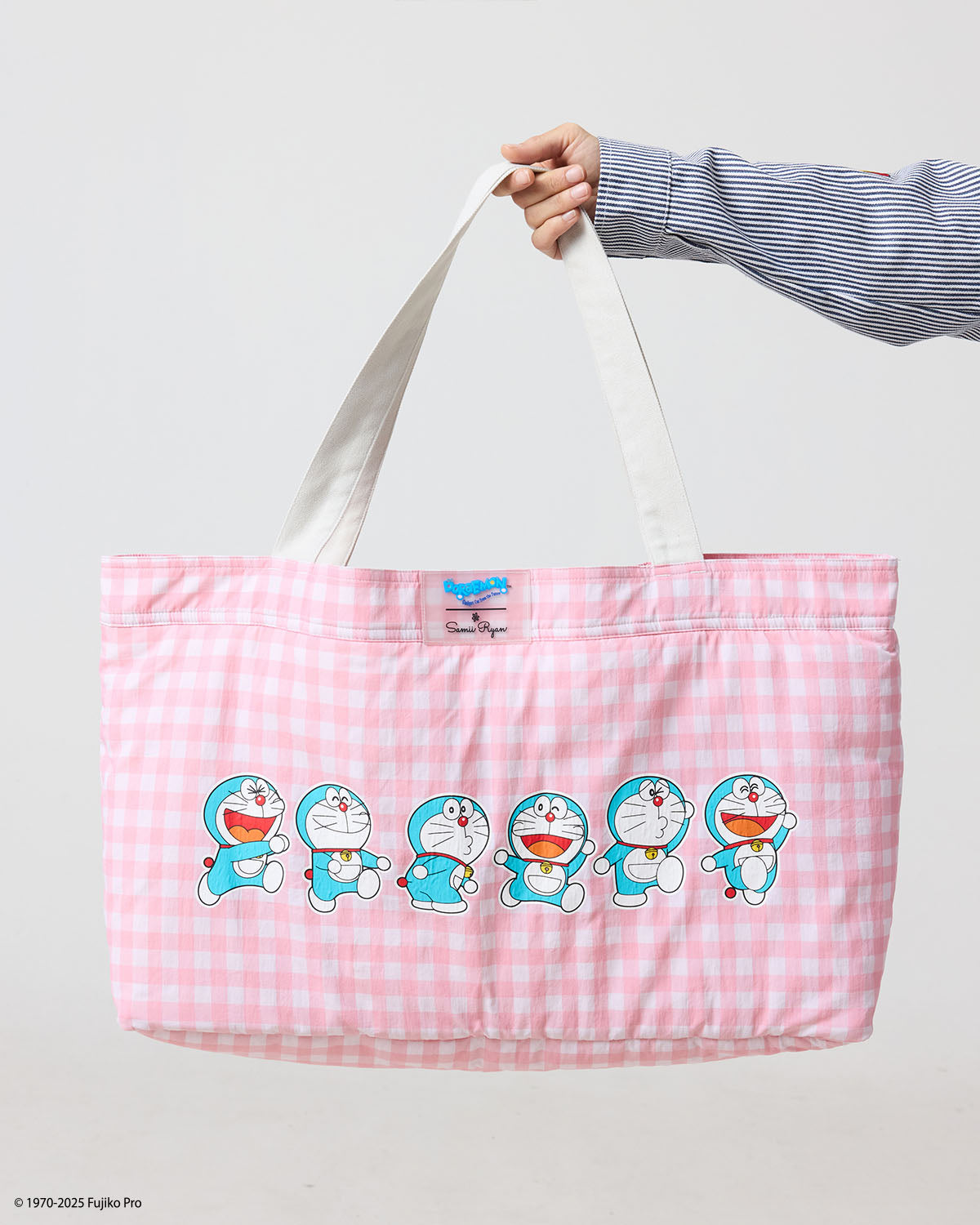 Doraemon Quilted Tote Bag