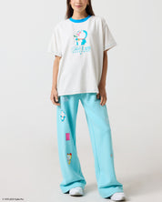 Doraemon Smell The Flowers Oversized Tee