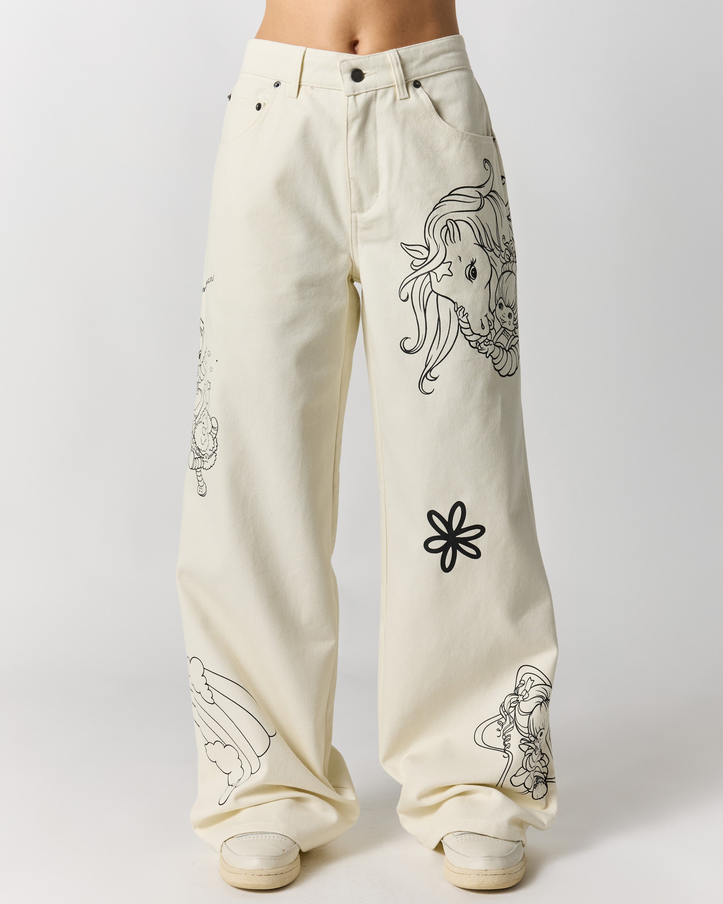 Rainbow Brite Canvas Pant