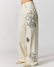 Rainbow Brite Canvas Pant