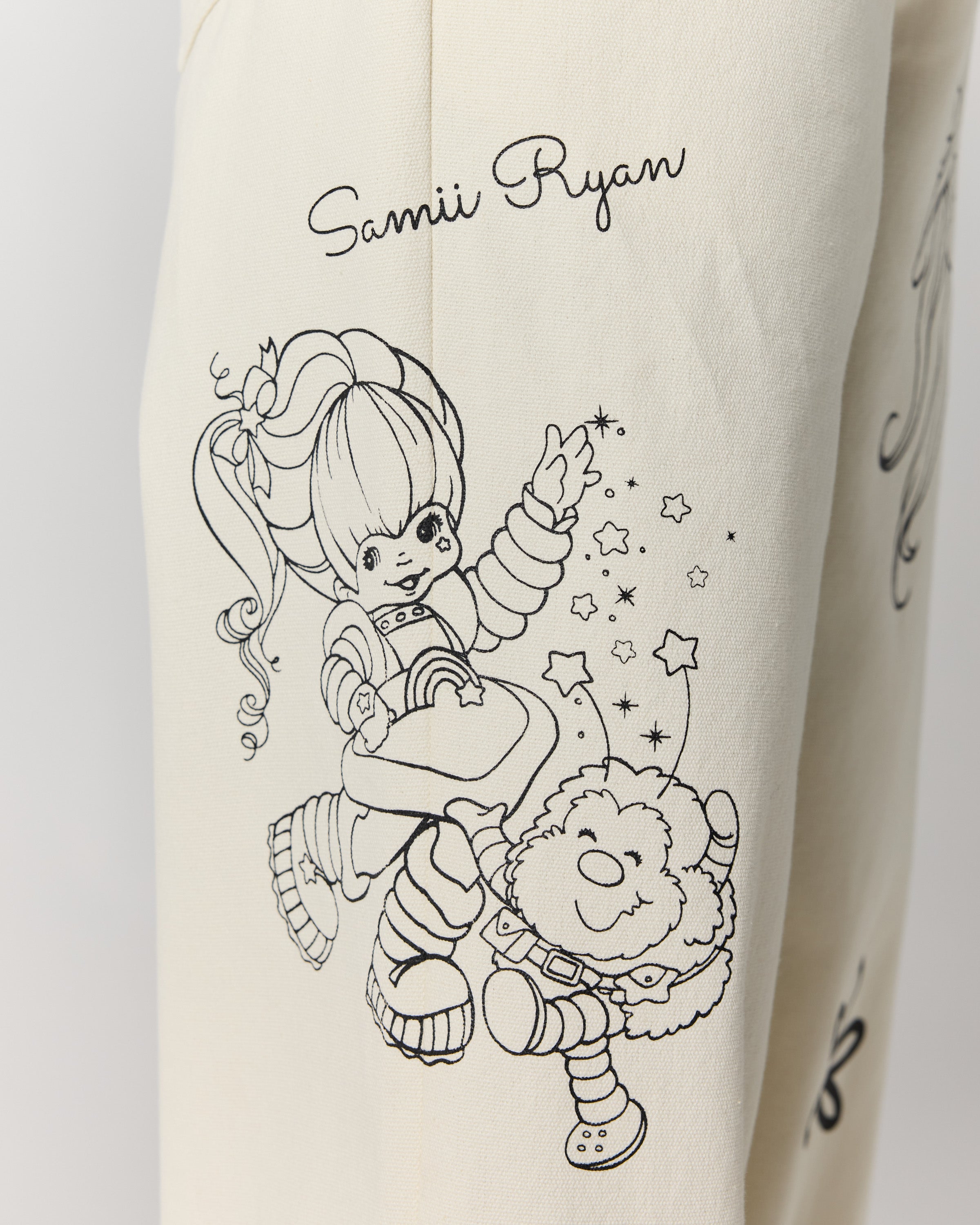Rainbow Brite Canvas Pant