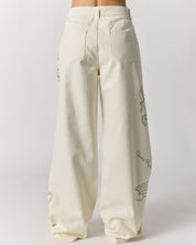 Rainbow Brite Canvas Pant