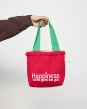 Happiness Looks Good On You Bucket Bag