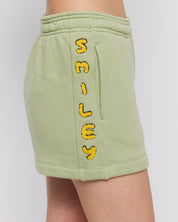 Smiley® Chenille Shorts, Green