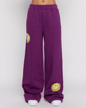 Smiley® Straight Leg Pants, Purple