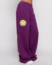 Smiley® Straight Leg Pants, Purple