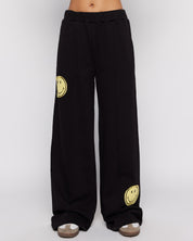 Smiley® Straight Leg Pants, Black