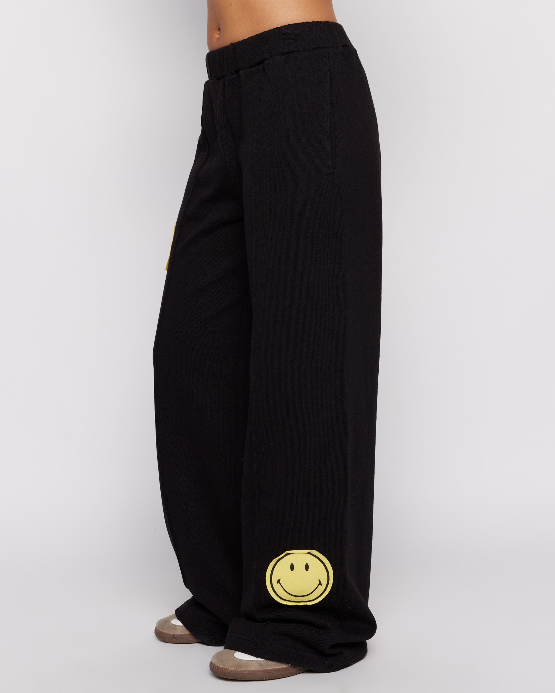 Smiley® Straight Leg Pants, Black – Samii Ryan