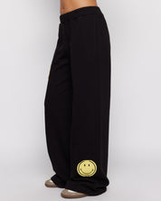 Smiley® Straight Leg Pants, Black