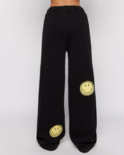 Smiley® Straight Leg Pants, Black