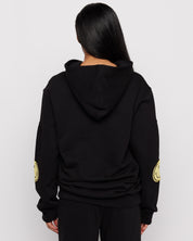 Smiley® Oversized Hoodie, Black