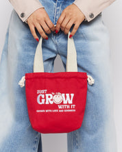 Smiley® Just Grow With It Bucket Bag