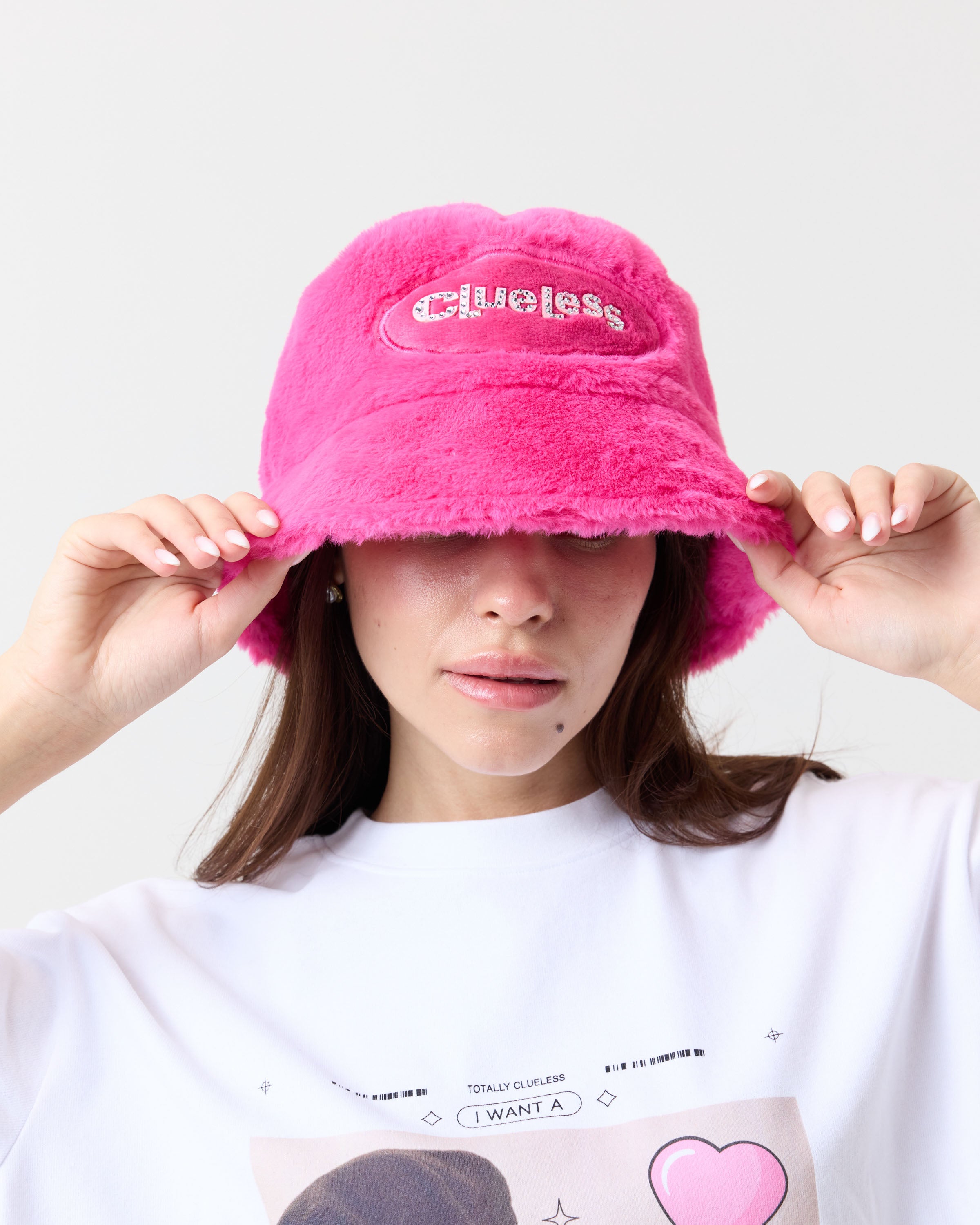 Clueless Fluffy Bucket Hat – Samii Ryan
