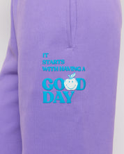 Smiley® Good Day Chenille Sweatpants