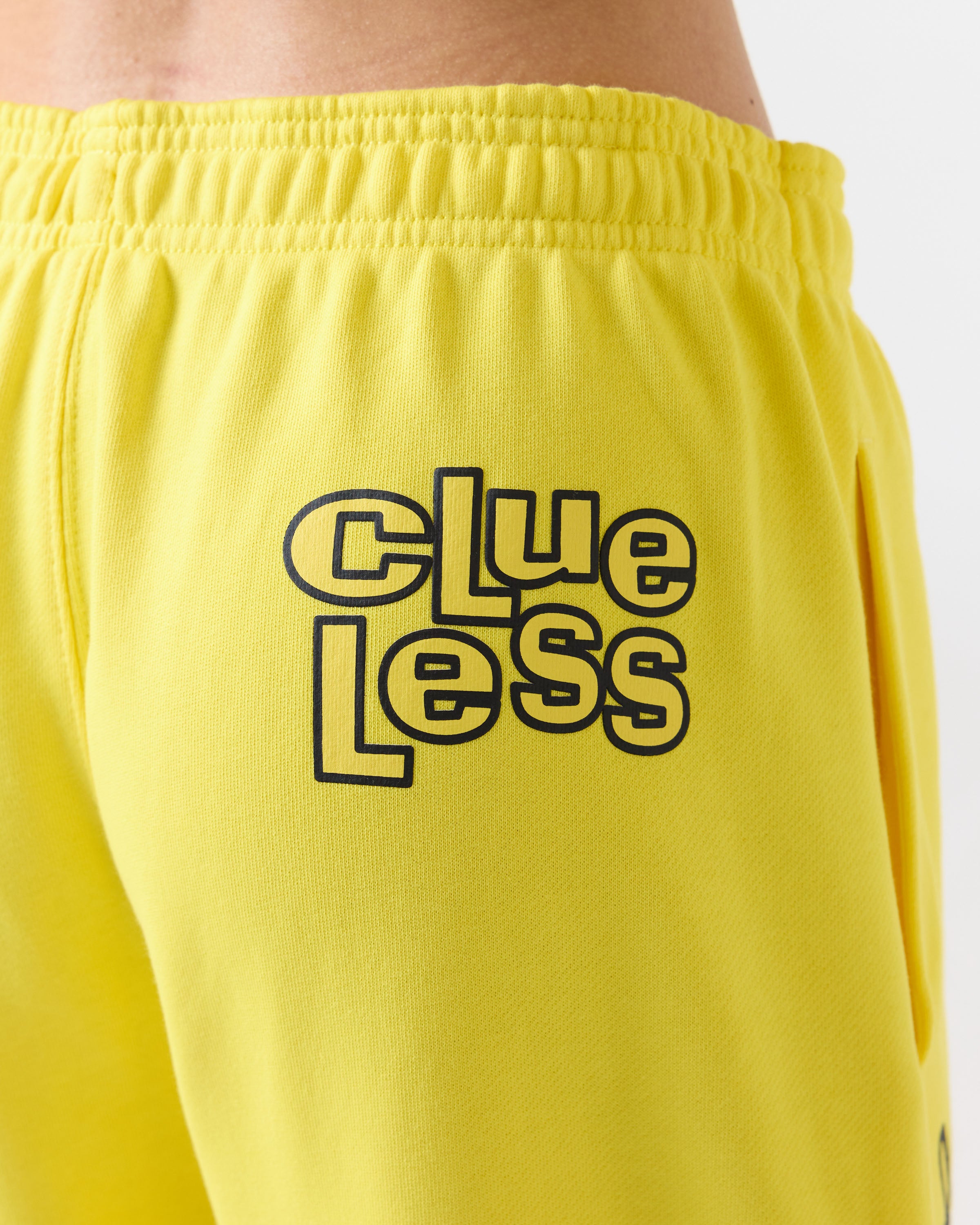 the shishikui CRUSHED / L.YELLOW　スウェット Clueless Collage Sweatpants, Yellow – Samii Ryan