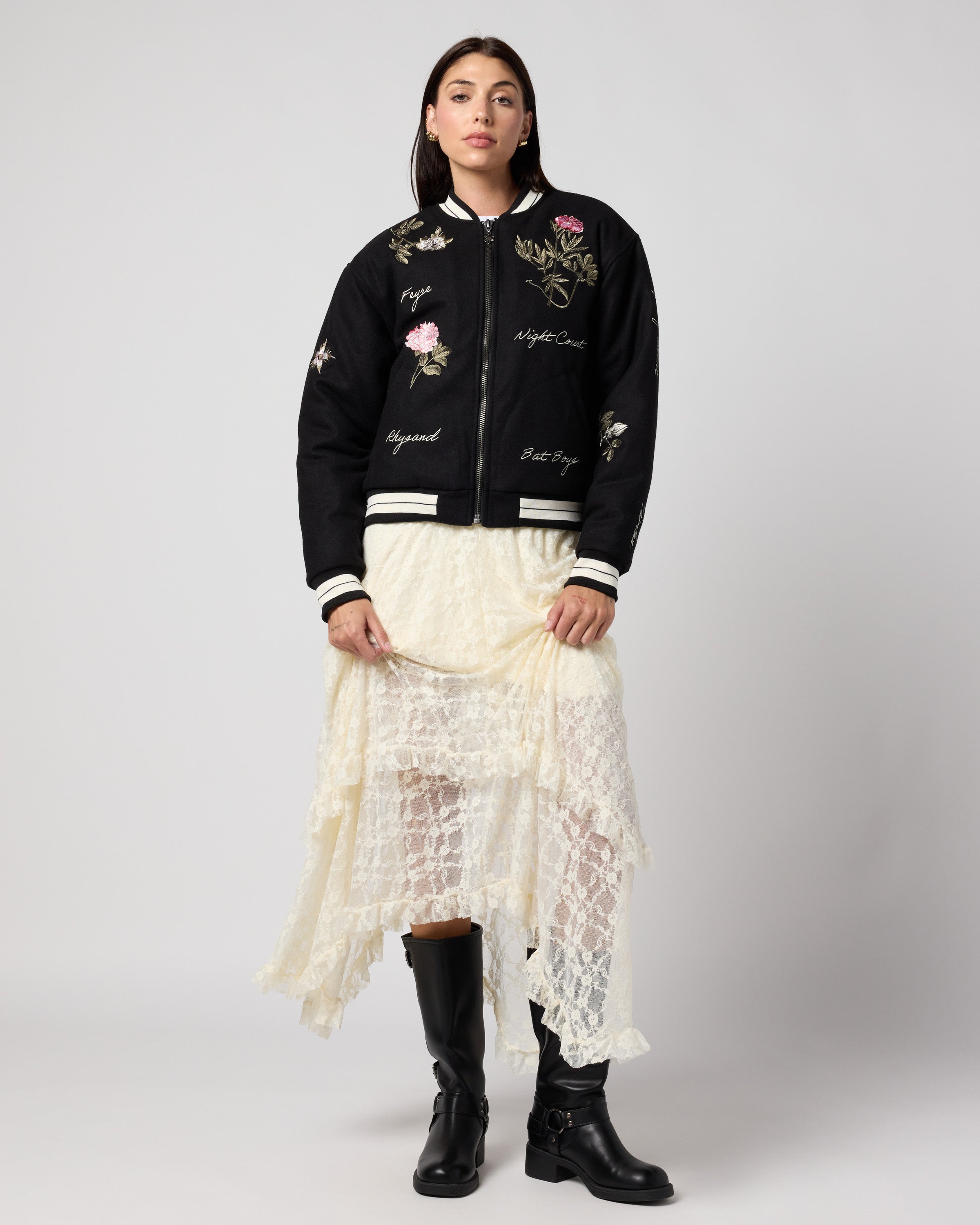 Stars Who Listen Varsity Jacket