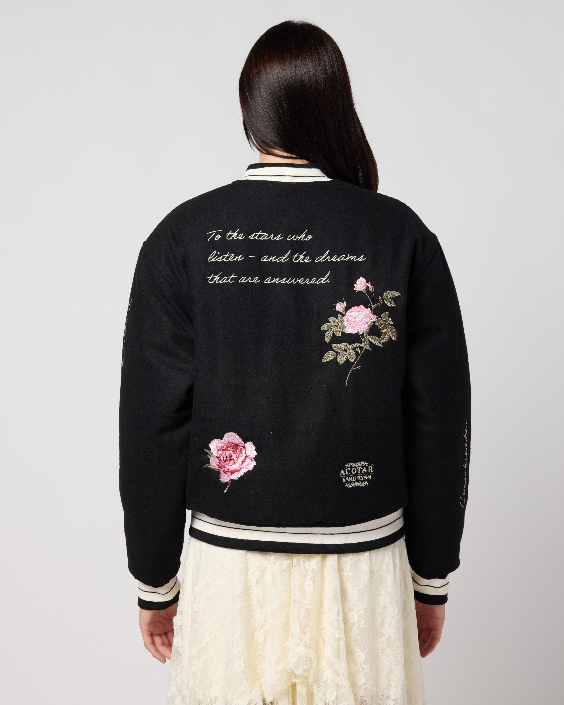 Stars Who Listen Varsity Jacket