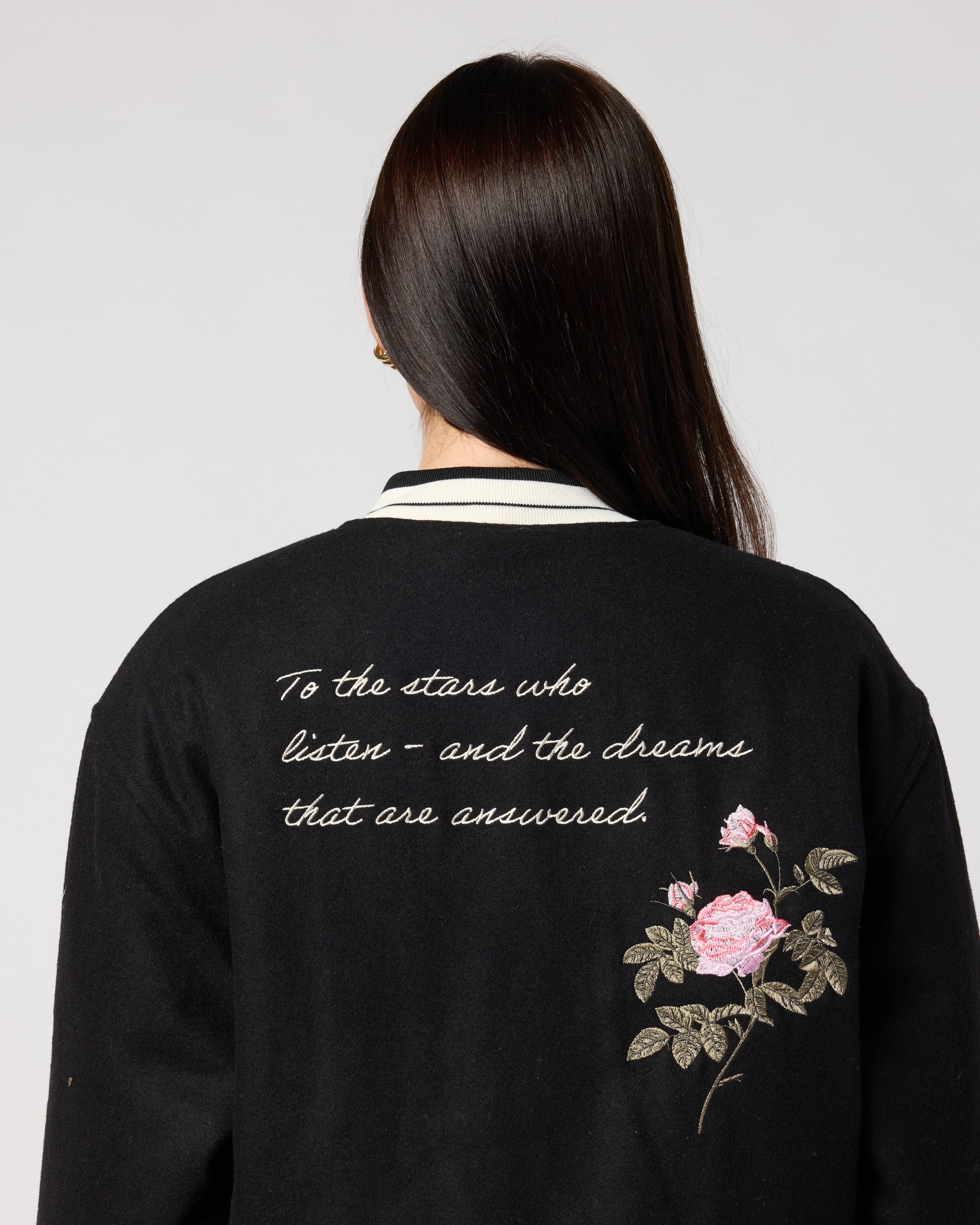 Stars Who Listen Varsity Jacket