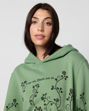 ACOTAR Thorns and Roses Hoodie, Green