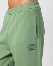 ACOTAR Thorns and Roses Open Leg Sweatpants, Green