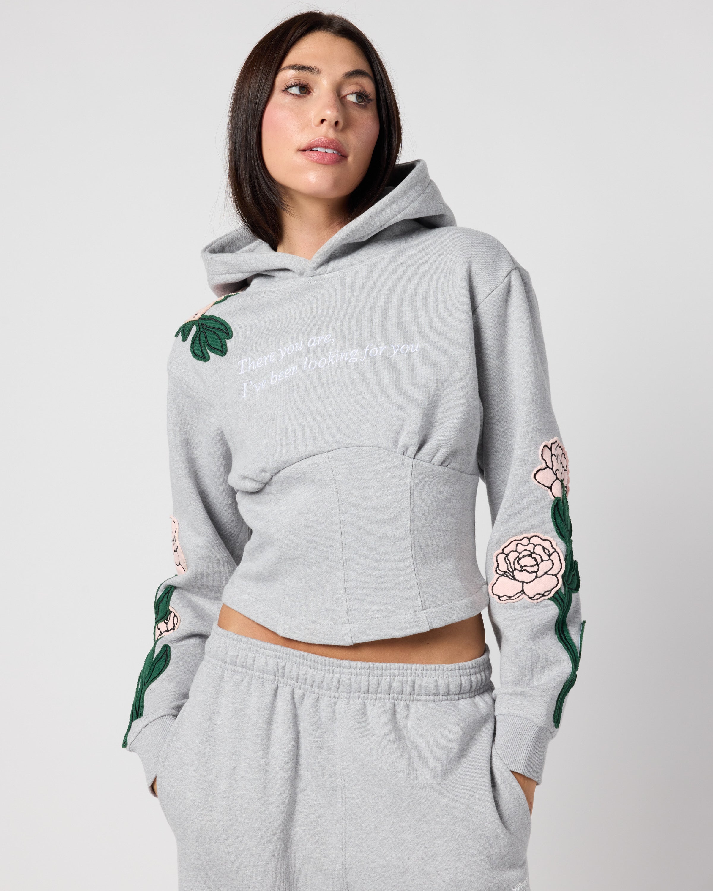 There You Are Corset Hoodie