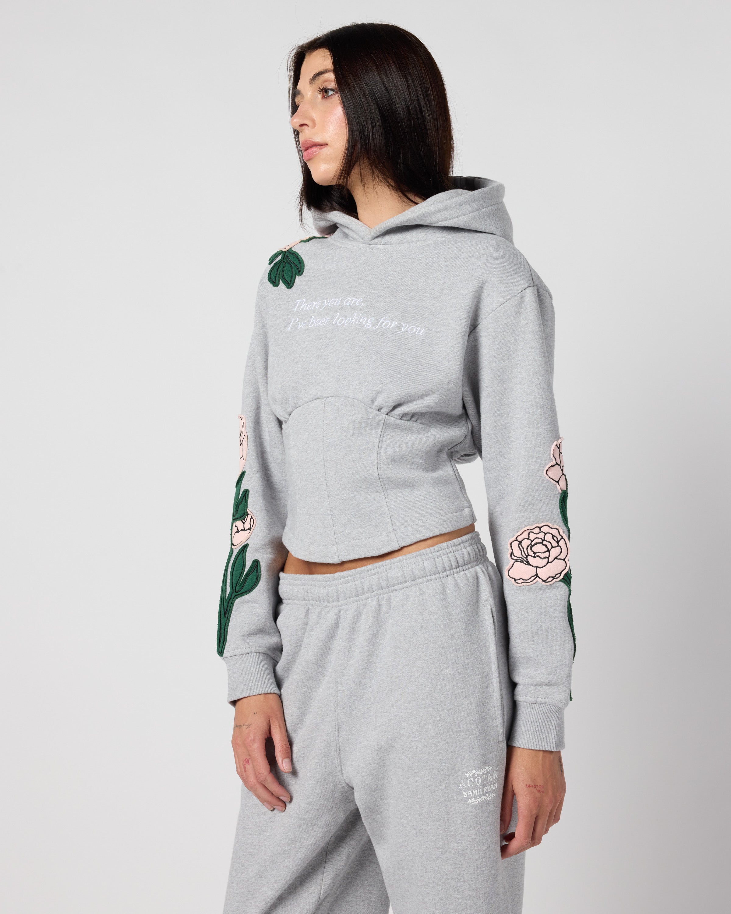 There You Are Corset Hoodie
