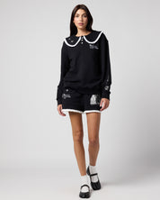 Night Court Collar Crewneck