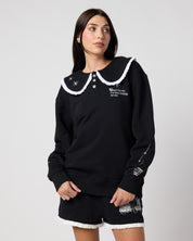 Night Court Collar Crewneck