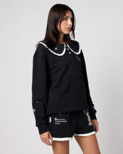 Night Court Collar Crewneck