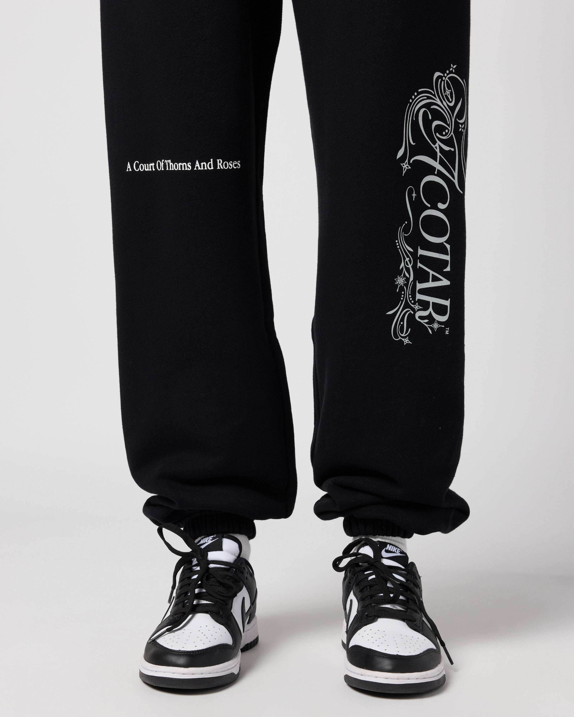 ACOTAR Sweatpants, Black