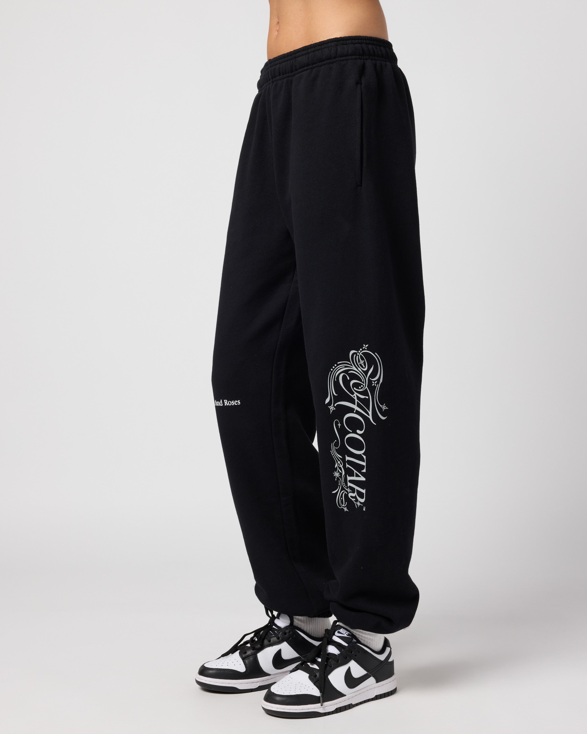 ACOTAR Sweatpants, Black