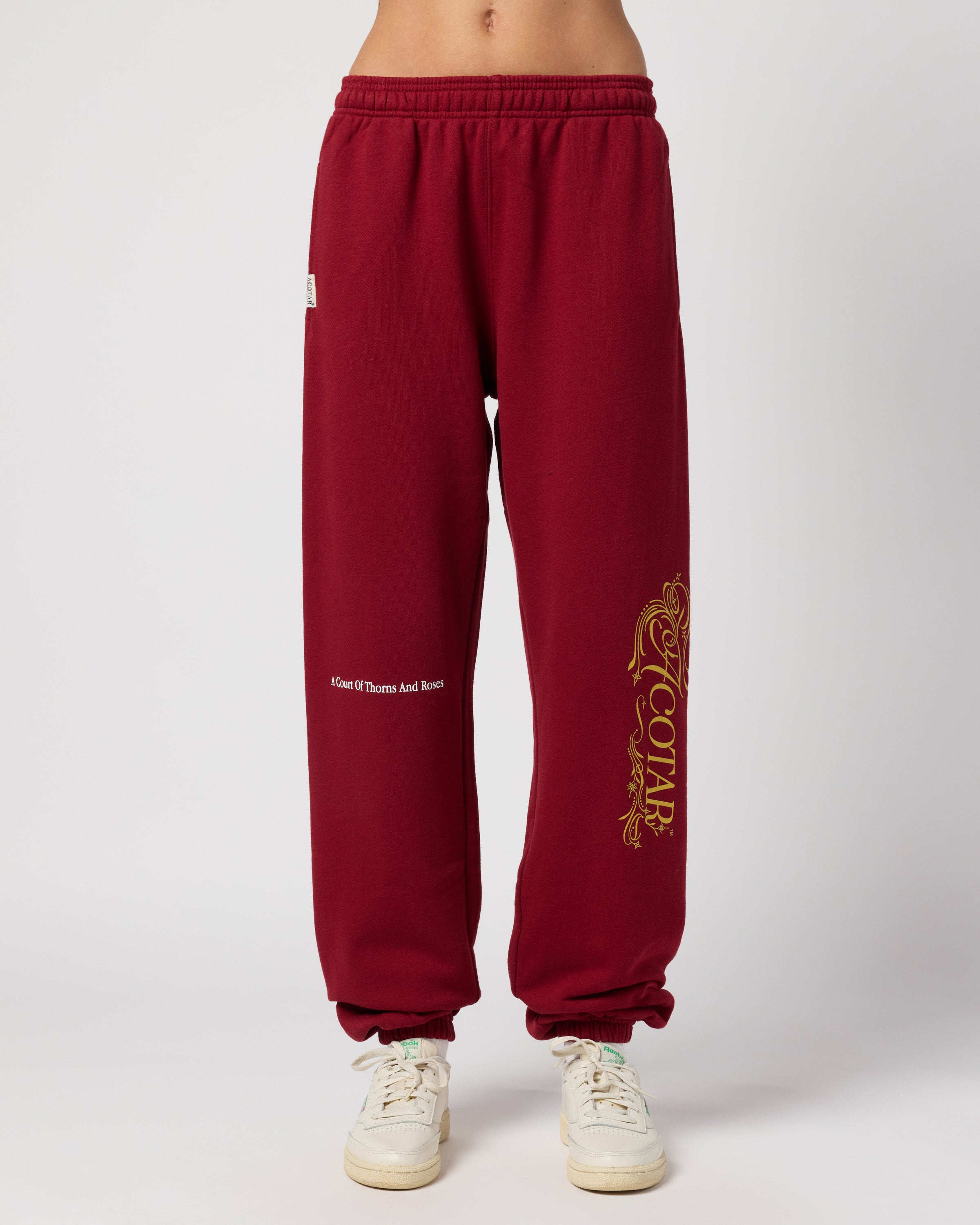 ACOTAR Sweatpants, Red