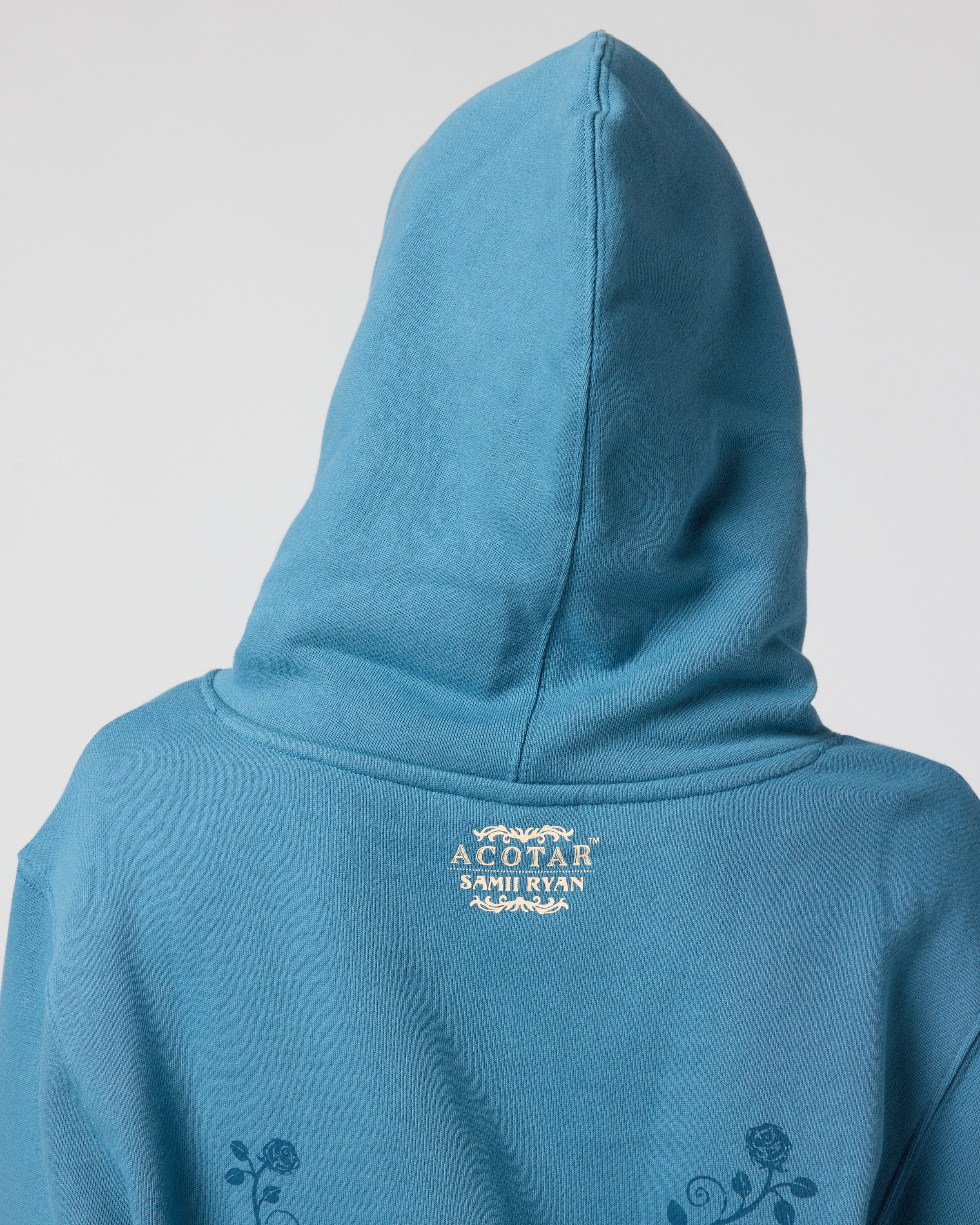 ACOTAR Thorns and Roses Hoodie, Blue