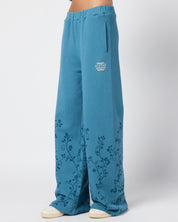 ACOTAR Thorns and Roses Open Leg Sweatpants, Blue