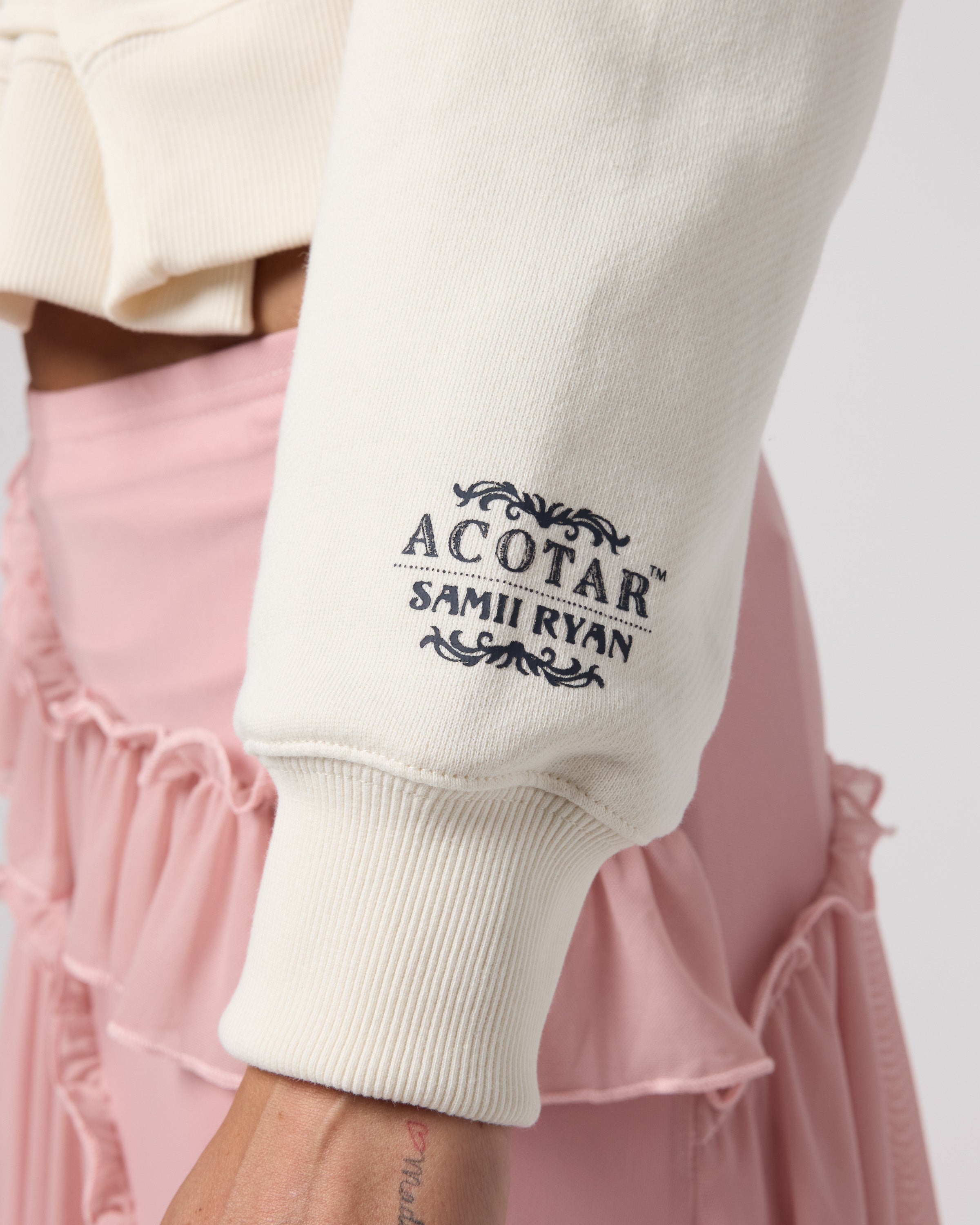 Cursebreaker Lace Up Crewneck