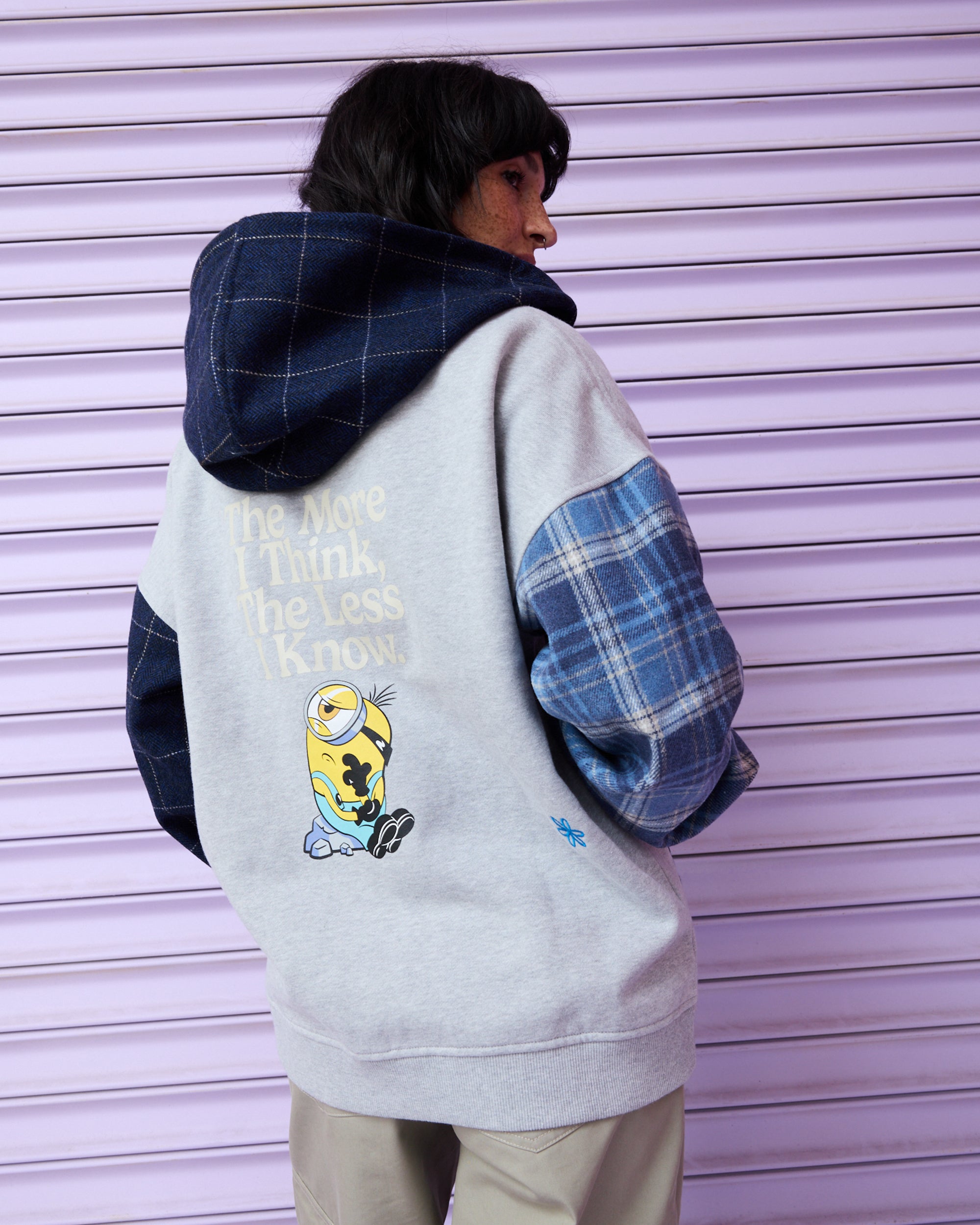 Minions Plaid Zip Up Hoodie – Samii Ryan