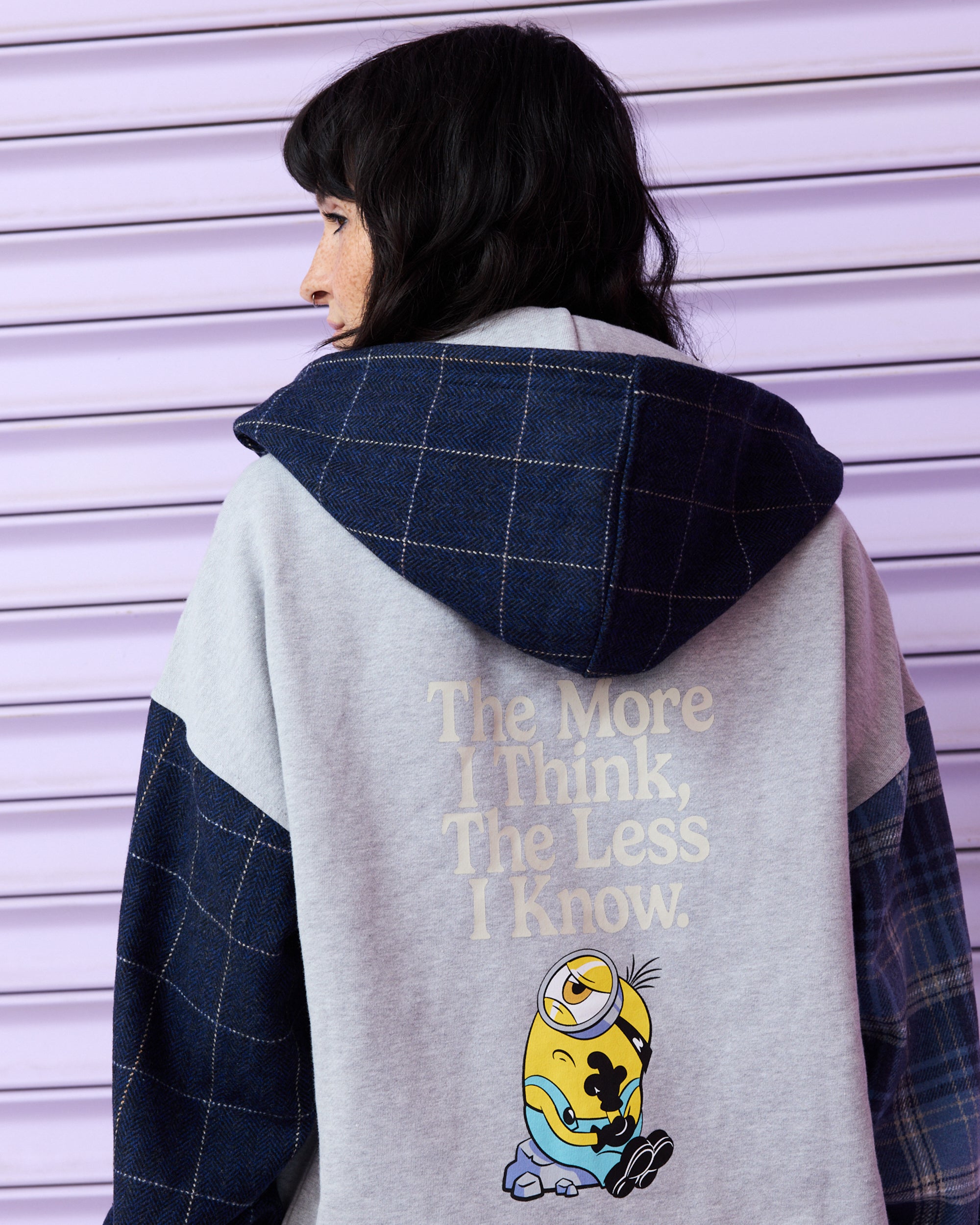 Minions Plaid Zip Up Hoodie – Samii Ryan