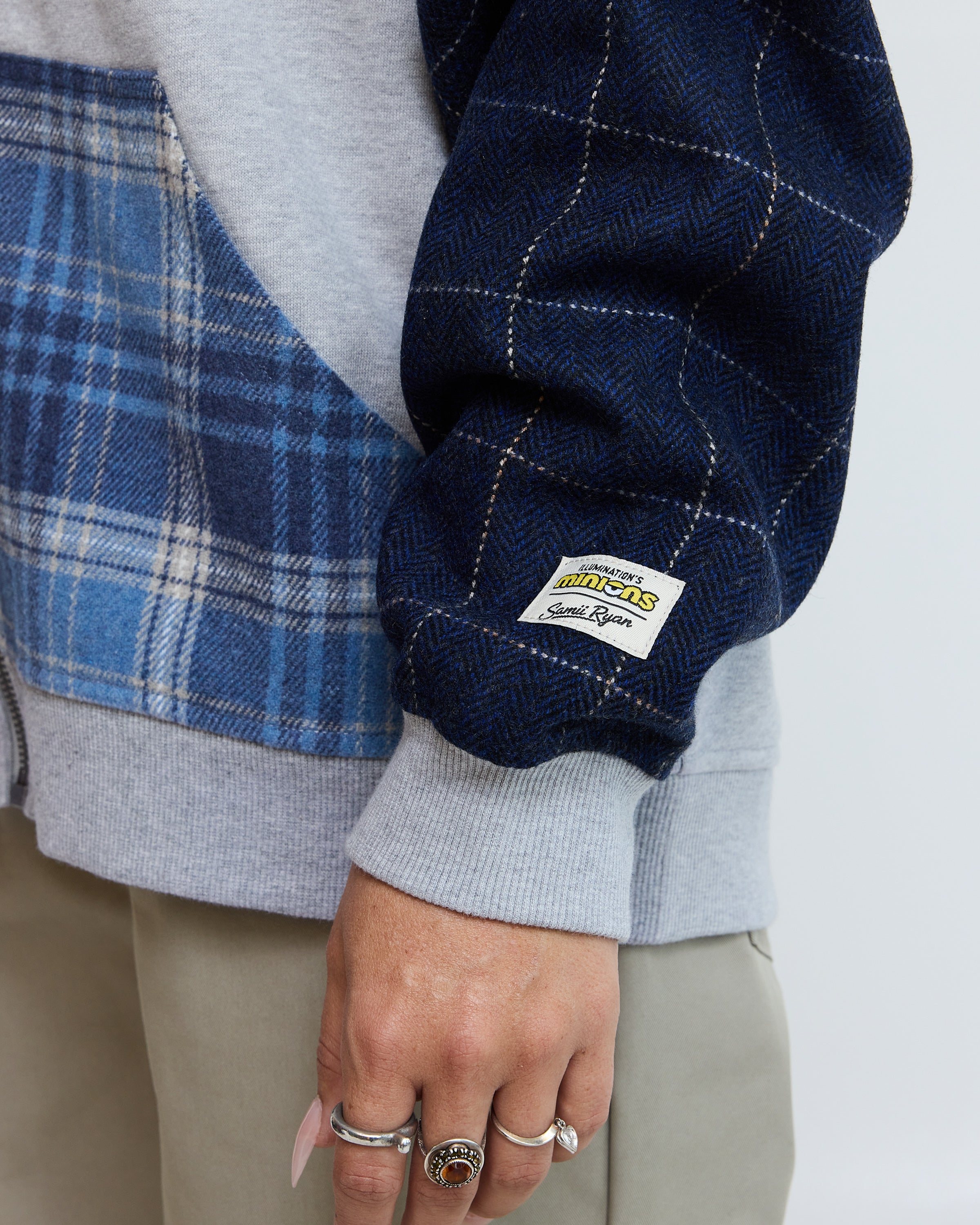 Minions Plaid Zip Up Hoodie – Samii Ryan