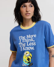 Minions The More I think Ringer Tee