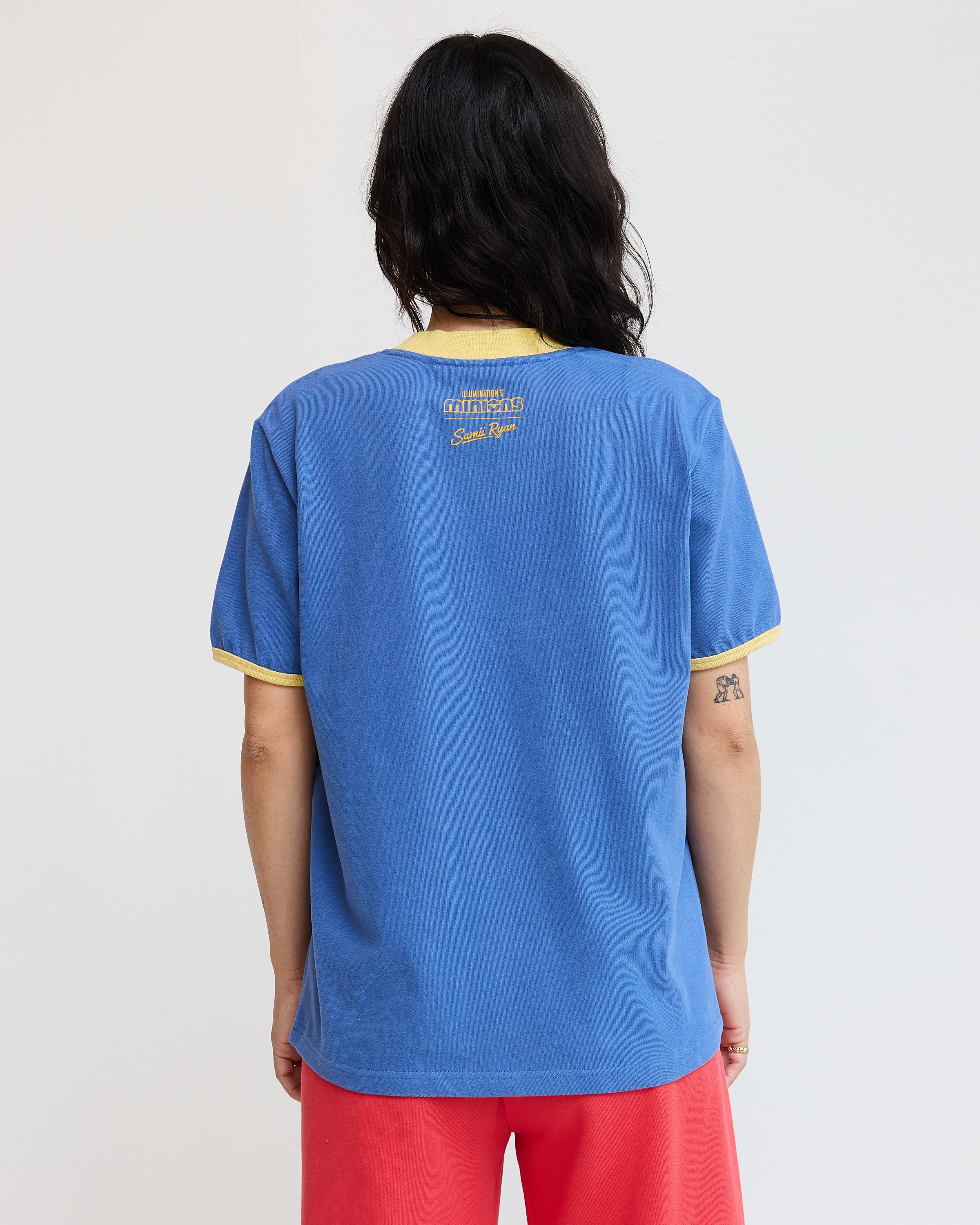 Minions The More I think Ringer Tee