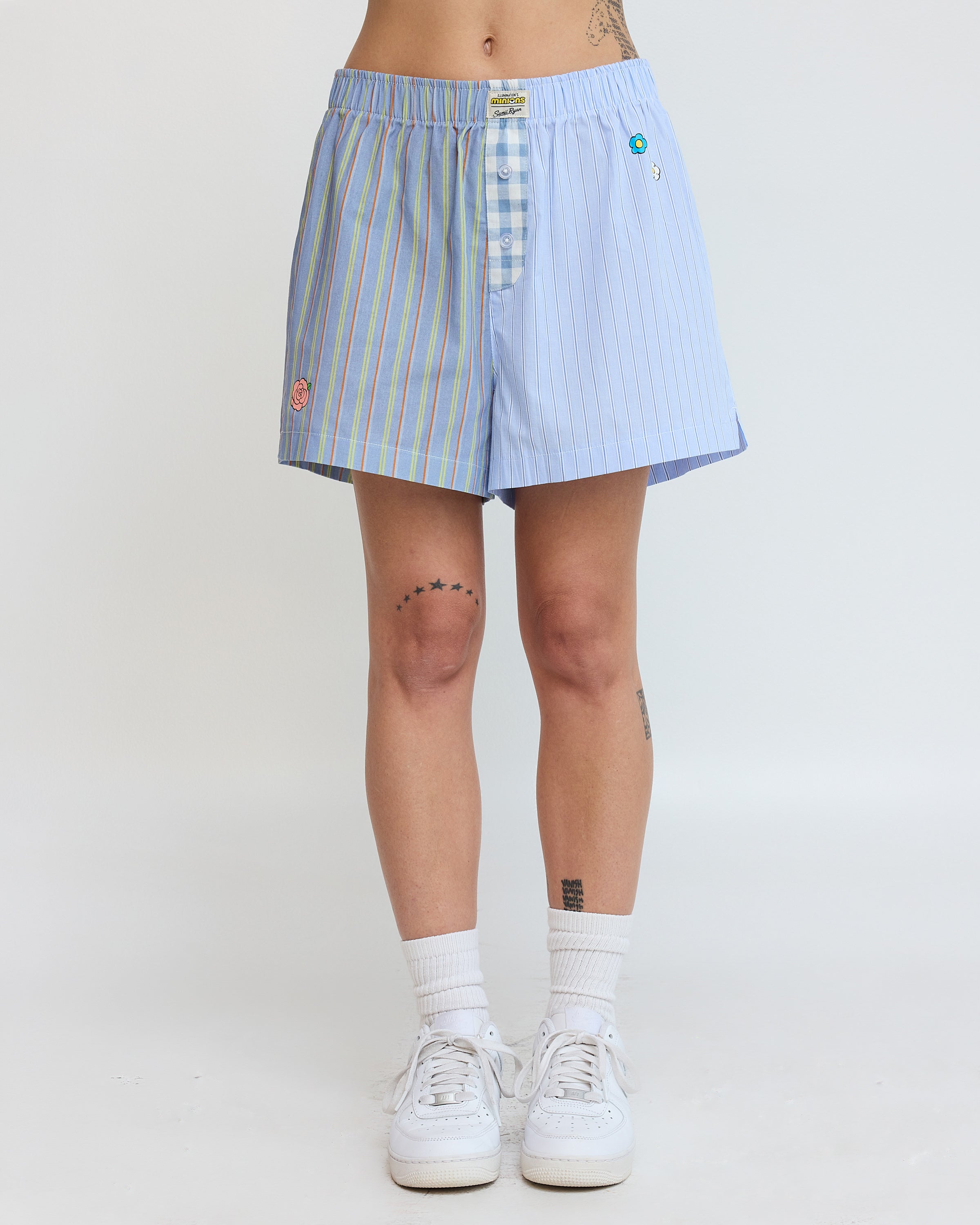 Minions Flowers Shorts