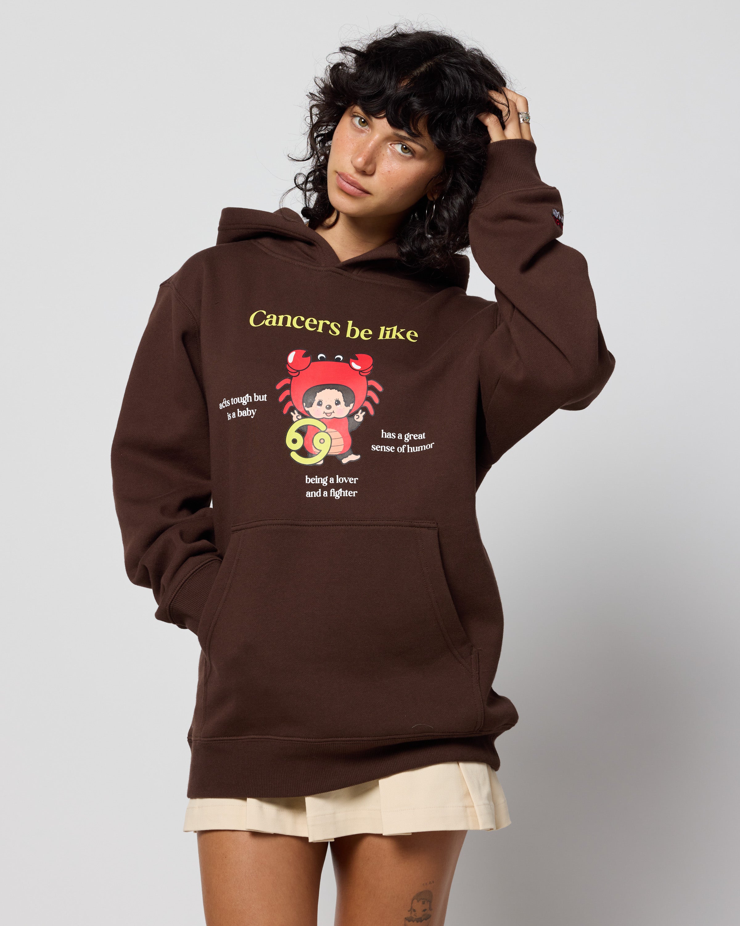 Monchhichi™ Cancer Hoodie