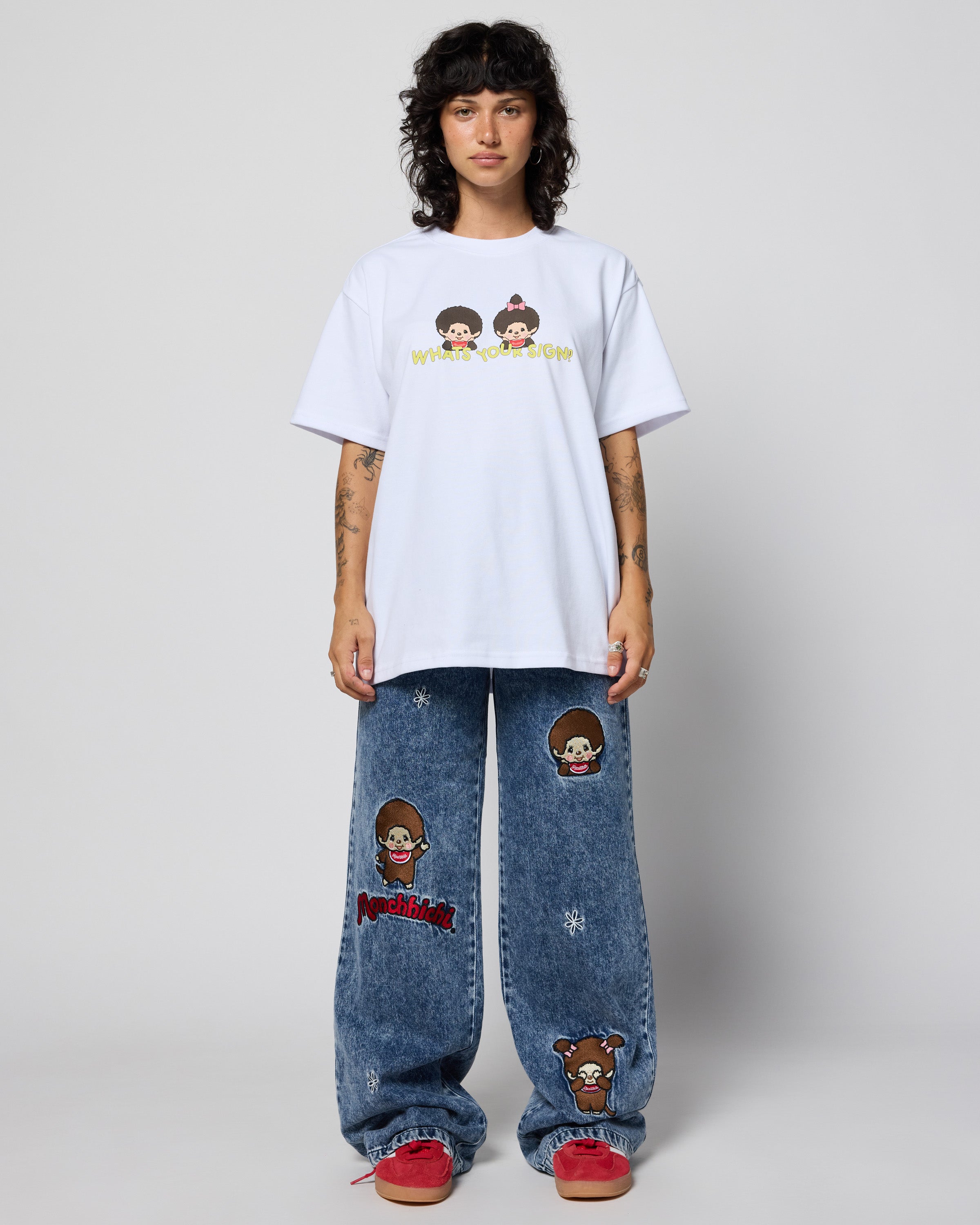 Monchhichi™ What's Your Sign Boxy Tee