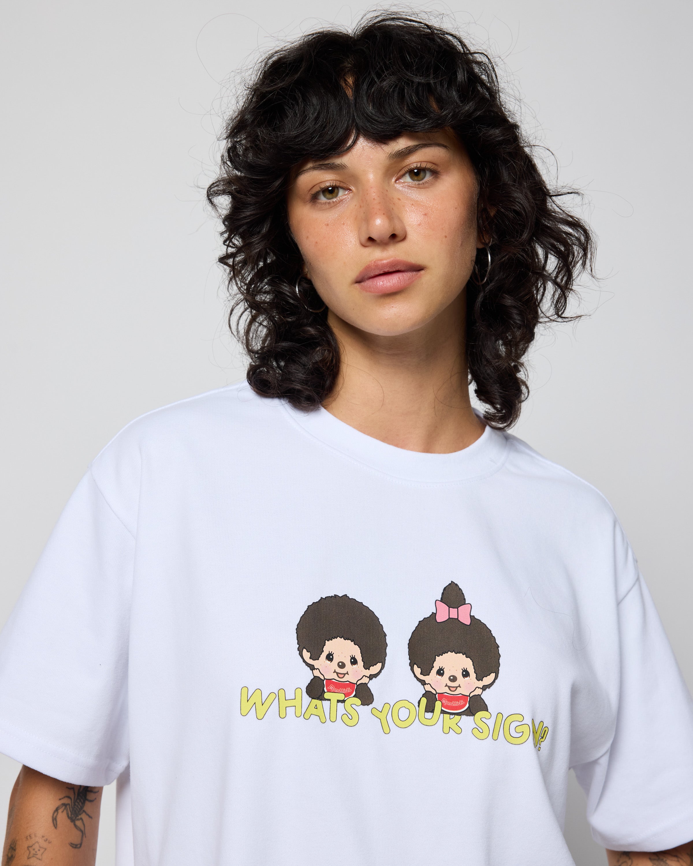 Monchhichi™ What's Your Sign Boxy Tee