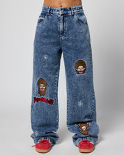 Monchhichi™ Washed Jeans