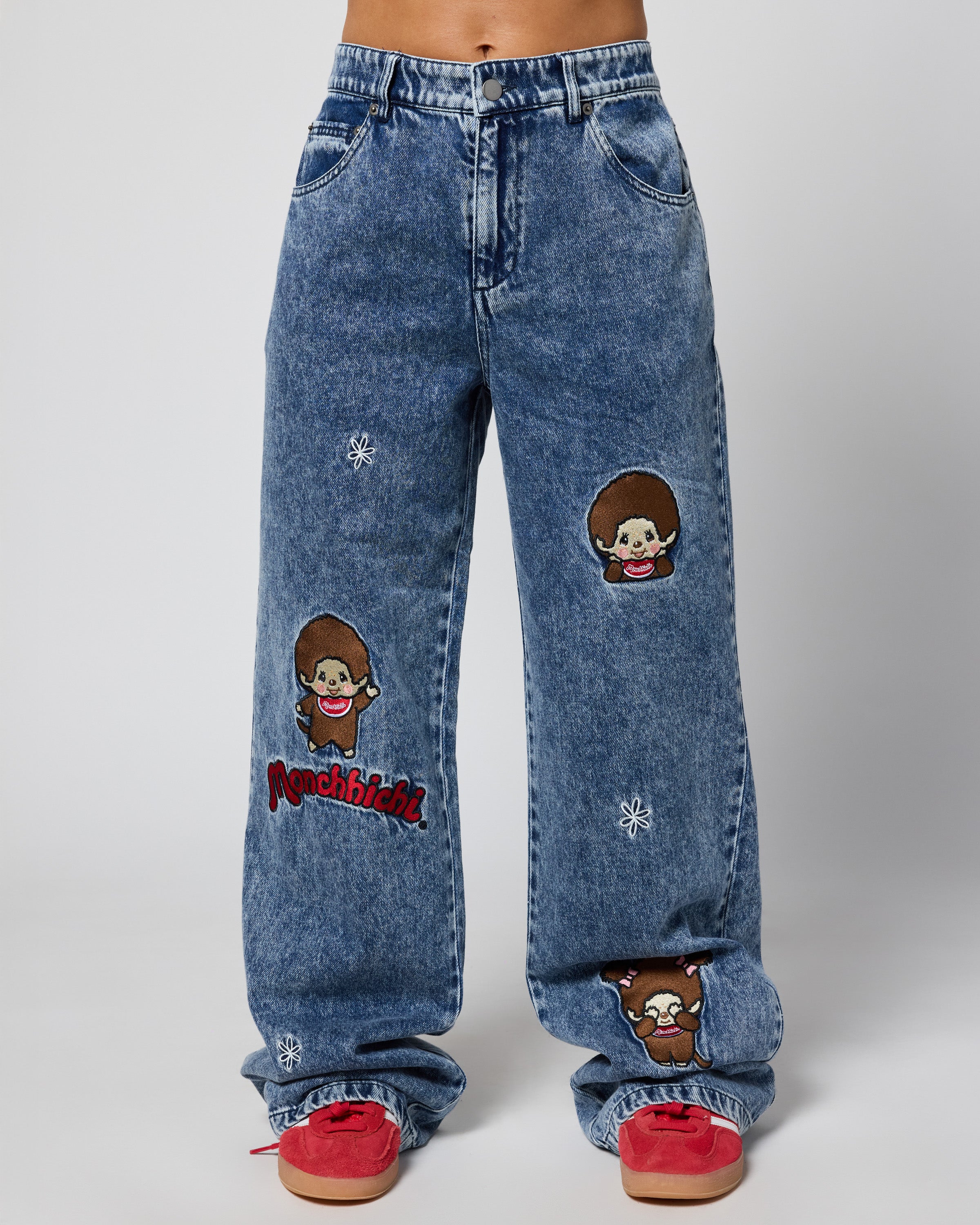 Monchhichi™ Washed Jeans