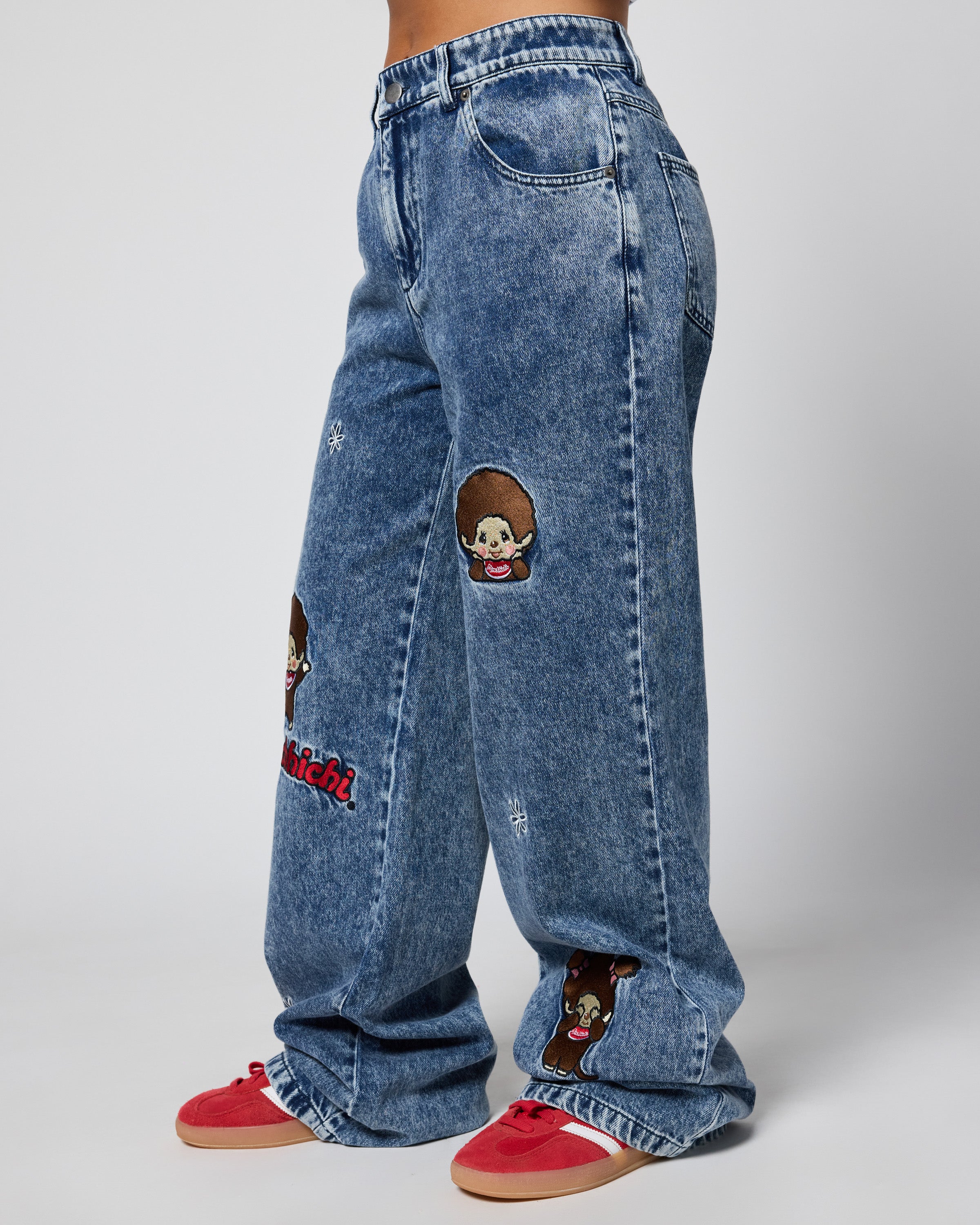 Monchhichi™ Washed Jeans – Samii Ryan