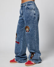 Monchhichi™ Washed Jeans